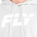 Fly Hoodie Big Logo, Grau 3