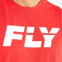 Fly Tank Top Big Logo, Rot 2