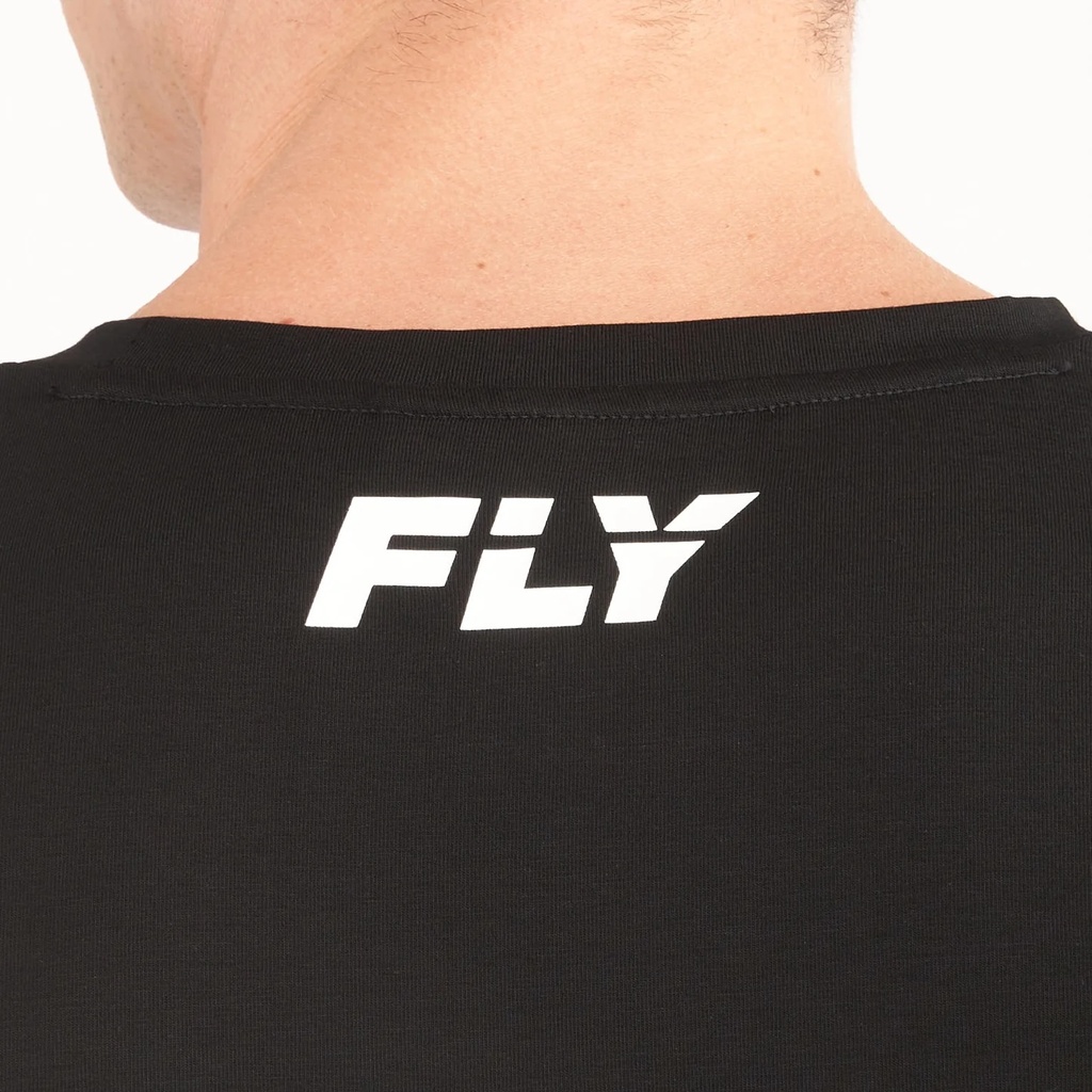 Fly T-Shirt Big Logo, Schwarz 4