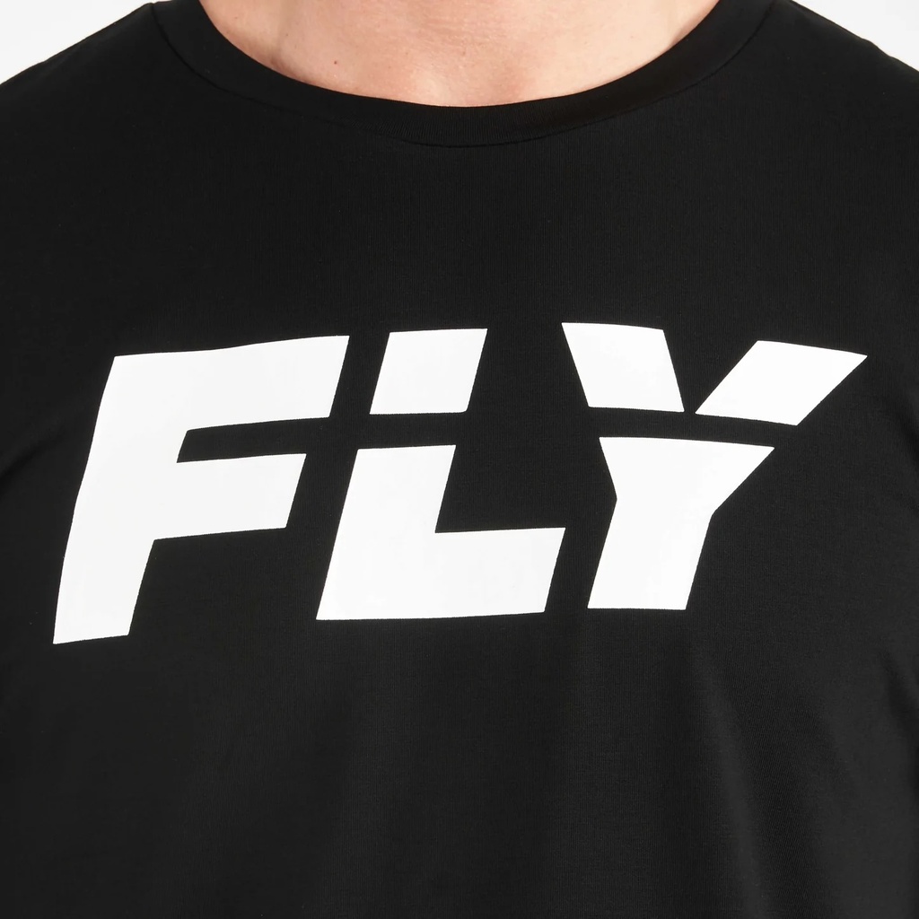 Fly T-Shirt Big Logo, Schwarz 5