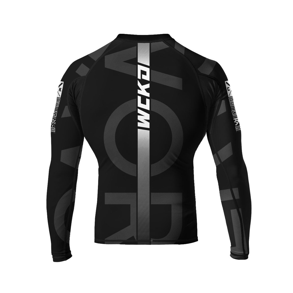 Wicked One Rash Guard Kruz, Schwarz 2