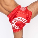 Wicked One Muay Thai Shorts Herd, Rot 2