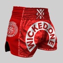 Wicked One Muay Thai Shorts Herd, Rot 6