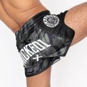 Wicked One Muay Thai Shorts Fury, Black-Khaki 3