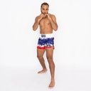 Wicked One Muay Thai Shorts Thai Flag, Blau-Weiß-Rot 3