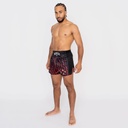 Wicked One Muay Thai Shorts Infinit, Schwarz-Rot 3