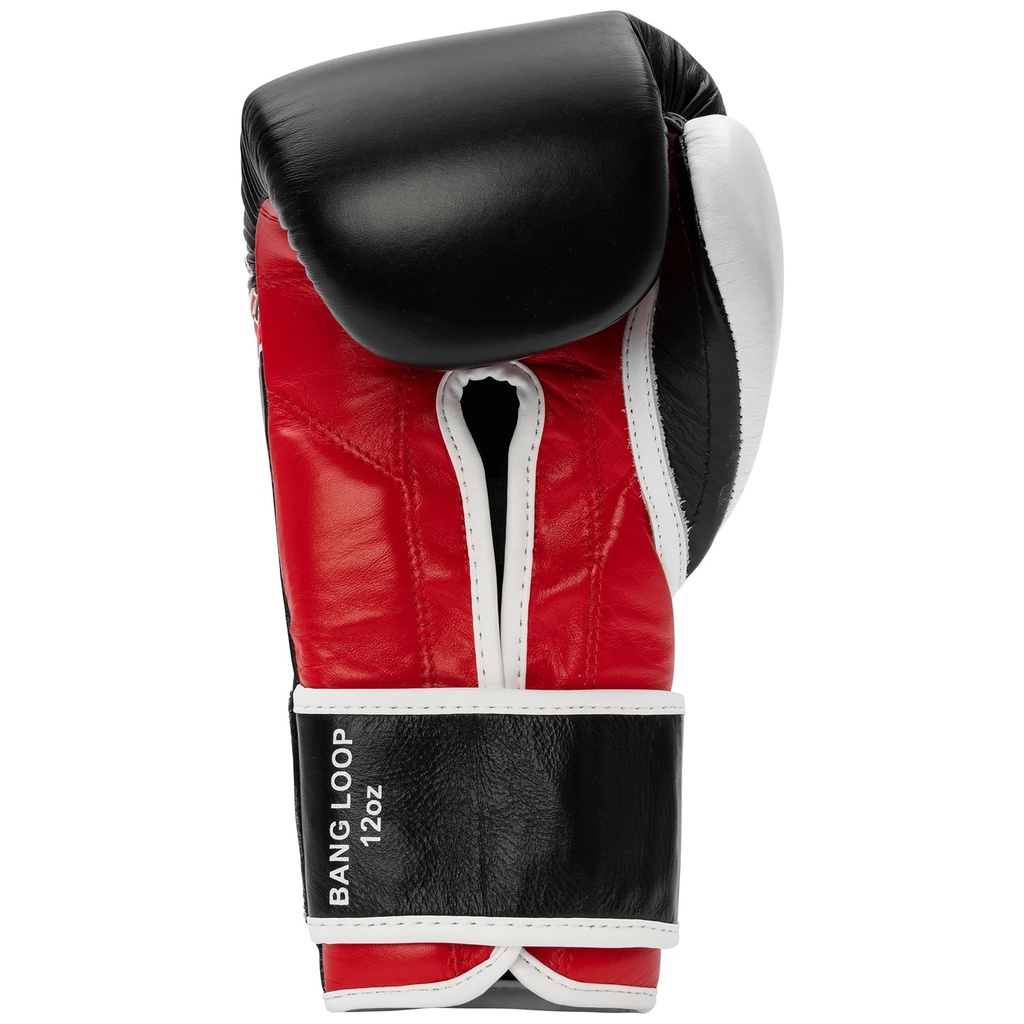 BenLee Boxhandschuhe Bang Loop Leder, Schwarz-Rot 3