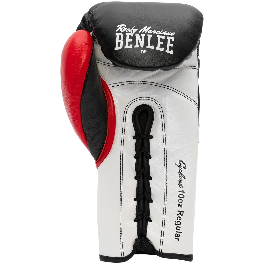 BenLee Boxhandschuhe Pro-Fight Cyclone, Schwarz-Weiß 3