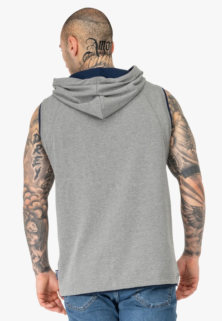 BenLee Hoodie Epperson, Ärmellos, Grau 3