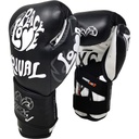 Rival RFX-Guerrero-V HDE-F Bag Gloves LOMA Peace &amp; Love Edition 10oz, Black