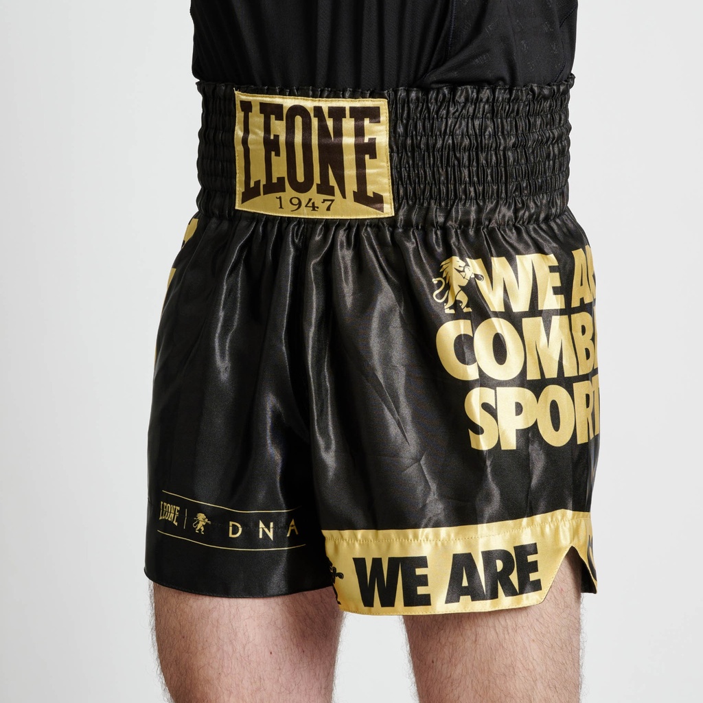 Leone Muay Thai Shorts DNA, Schwarz 5