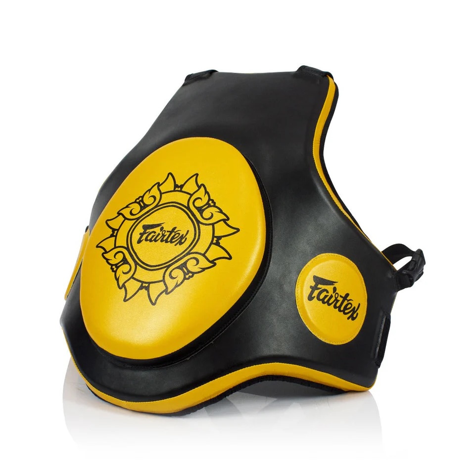 Fairtex Body Protector TV2, Schwarz-Gold 2