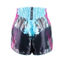 Twins Muay Thai Shorts Candy, Schwarz-Pink 2