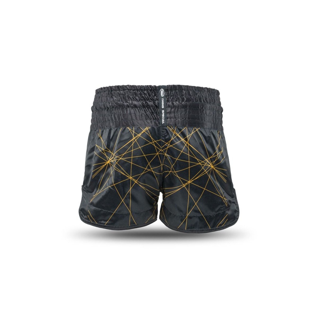 Twins X Booster Muay Thai Shorts No.2, Schwarz 2