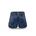 Twins X Booster Muay Thai Shorts No.5, Schwarz-Blau 2