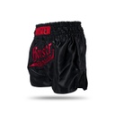 Booster Muay Thai Shorts Thunder, Schwarz-Rot 2