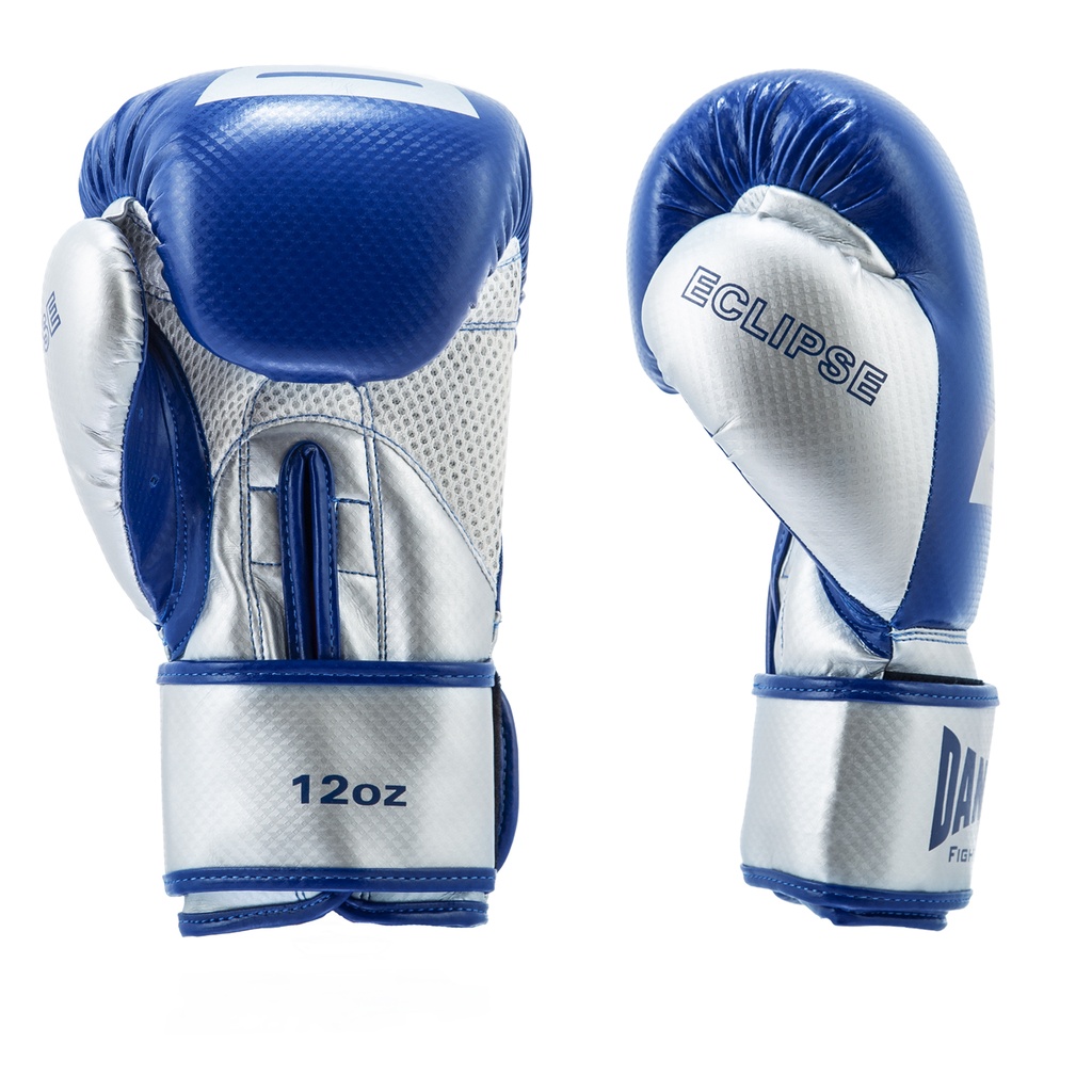 Daniken Boxhandschuhe Eclipse, Blau-Silber