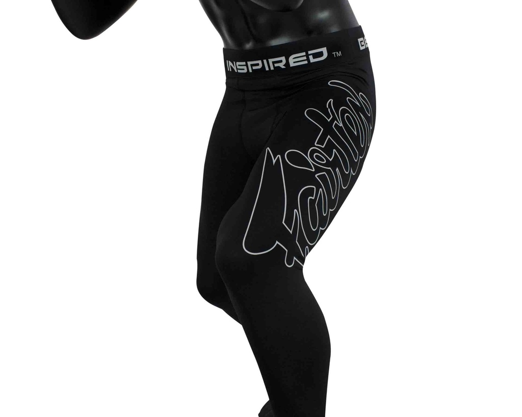 Fairtex Compression Pants CP1, Schwarz 3