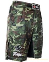 Fairtex Fight Shorts AB7 Nylon Camo, Grün-Braun 2