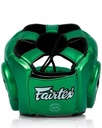 Fairtex Kopfschutz HG17 Pro Sparring Matallic, Grün 4