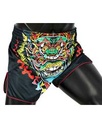 Fairtex Muay Thai Shorts BS1912 Kabuki, Schwarz 2