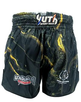 Fairtex Muay Thai Shorts Origin Black, Schwarz 4