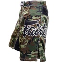 Fairtex Fight Shorts AB7 Nylon Camo, Grün-Braun 2