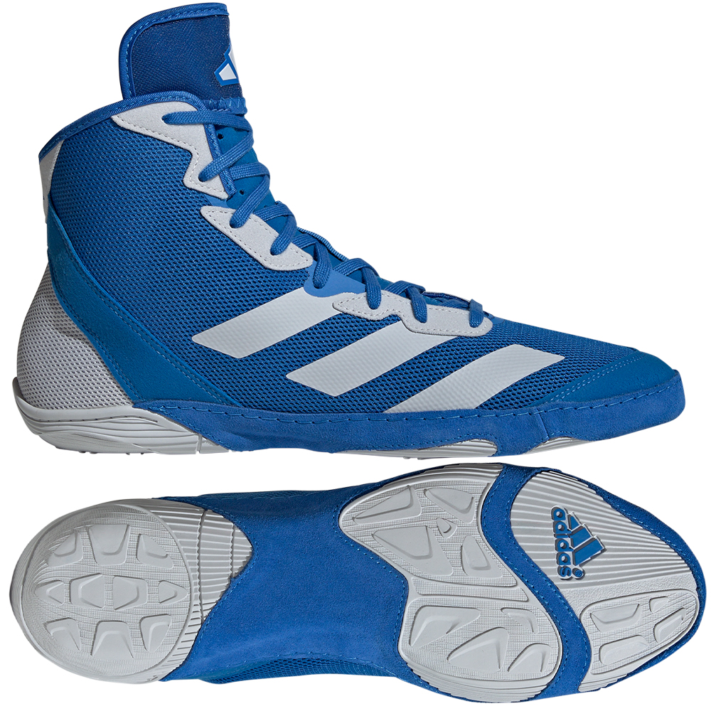 adidas Ringerschuhe Adizero, Blau-Weiß 9