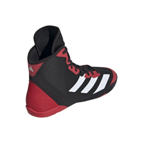 adidas Ringerschuhe Adizero, Schwarz-Rot-Weiß 7