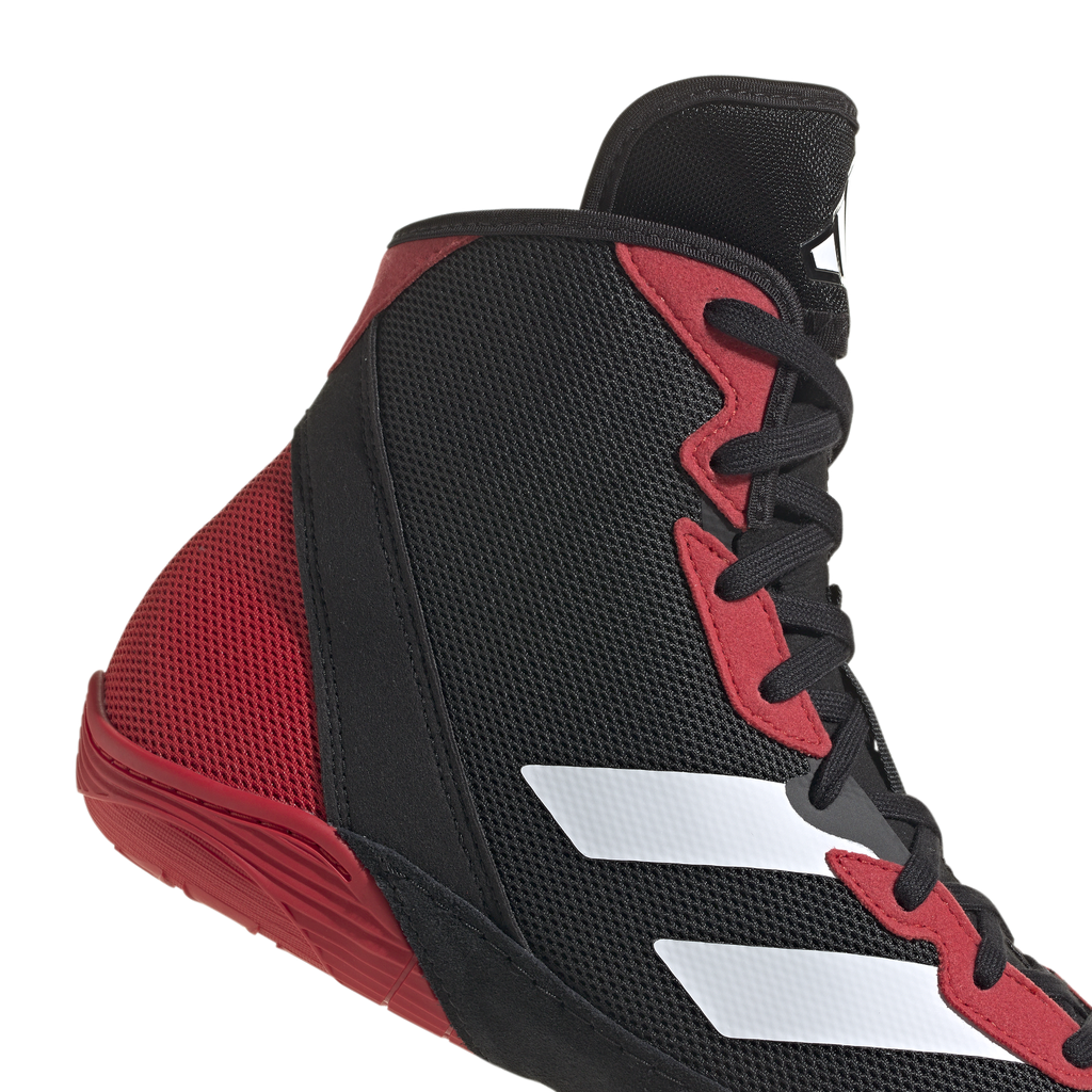 adidas Ringerschuhe Adizero, Schwarz-Rot-Weiß 9