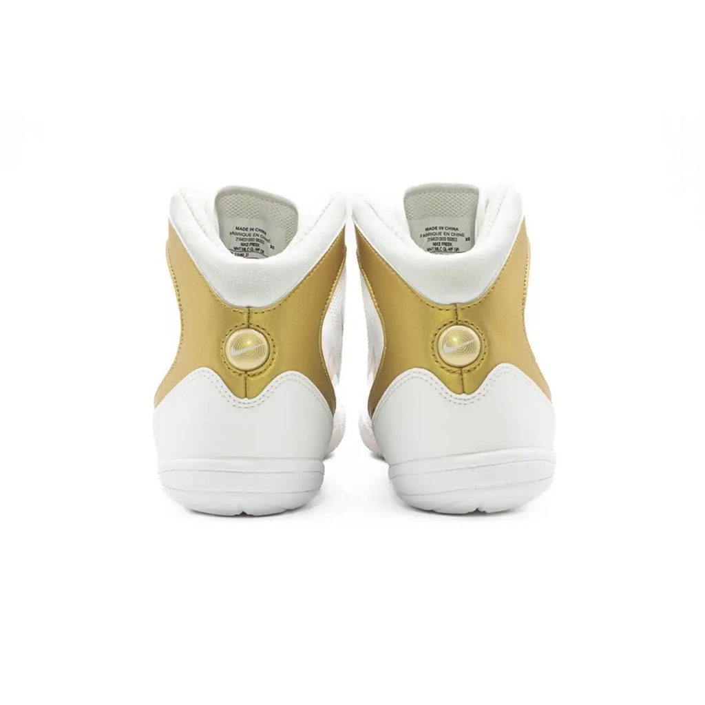 Nike Ringerschuhe Freek, Weiß-Gold 6