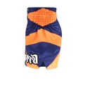 Top King Muay Thai Shorts TKTBS-242, Blau-Orange 2