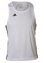 adidas Boxing Tank Top Punch Line, Weiß-Schwarz 2