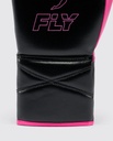 Fly Boxhandschuhe Superlace X, Schwarz-Pink 6