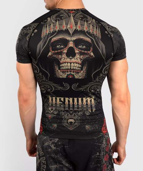 Venum Rash Guard Santa Muerte 5.0, Schwarz 5