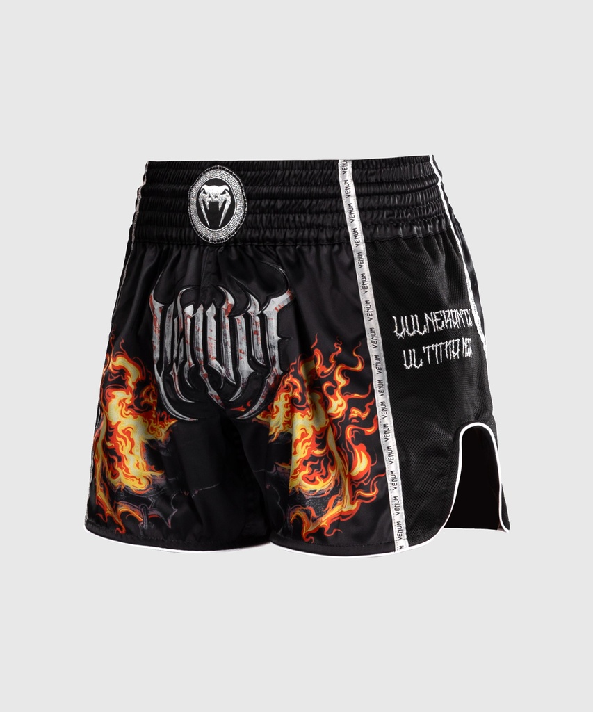 Venum Muay Thai Shorts Gladiator 5.0, Schwarz-Orange 2