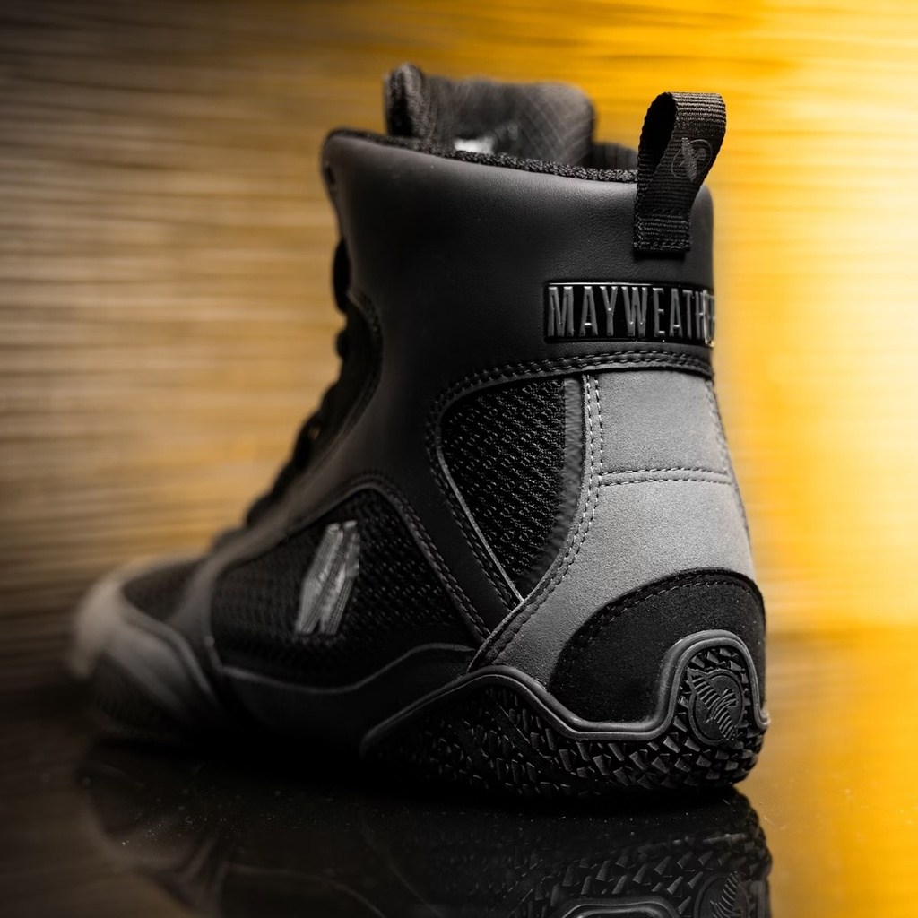 Hayabusa Boxschuhe Mayweather Champ, Schwarz-Grau 3