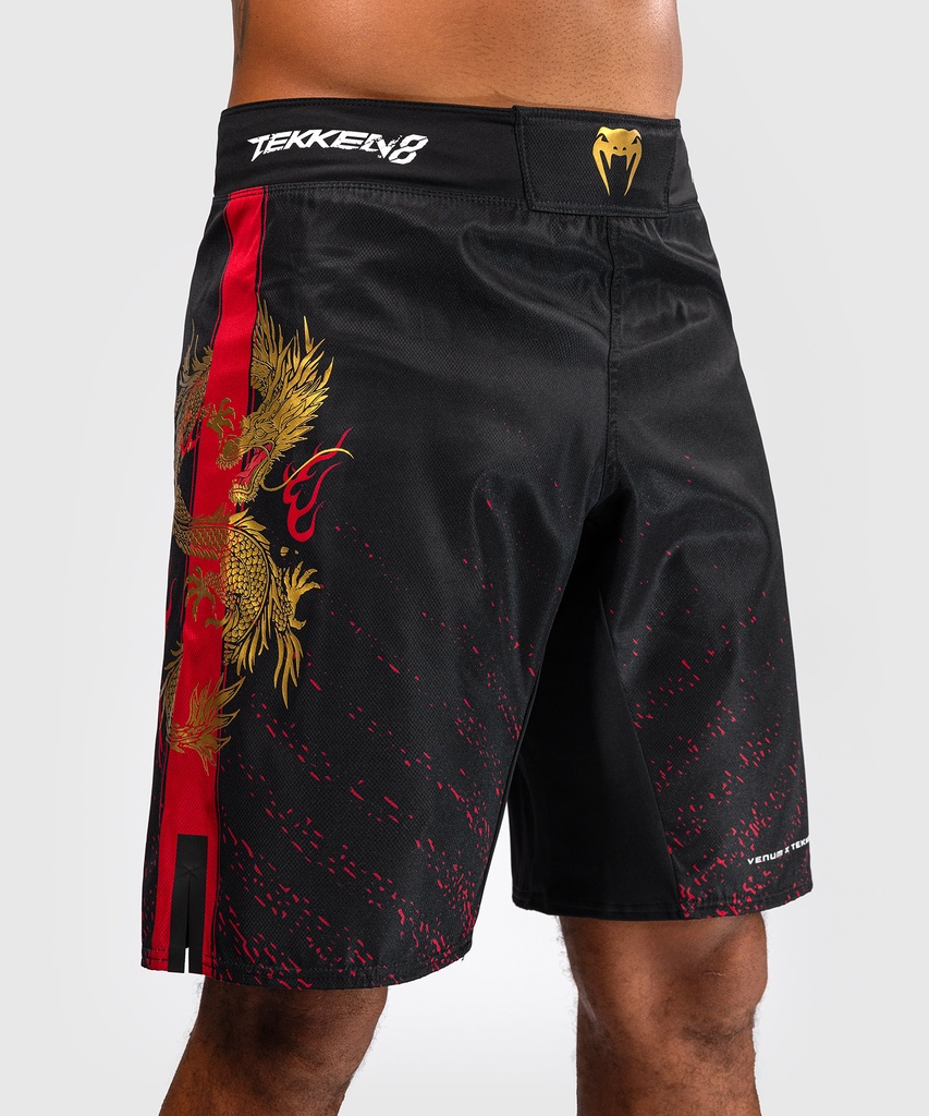 Venum Fight Shorts X Tekken 8 Marshall Low, Schwarz 5