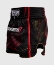 Venum Muay Thai Shorts X Tekken 8 Marshall Low, Schwarz-Rot 3