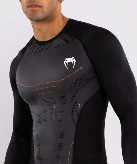 Venum Rash Guard Technical 3.0, Graphit-Schwarz 5