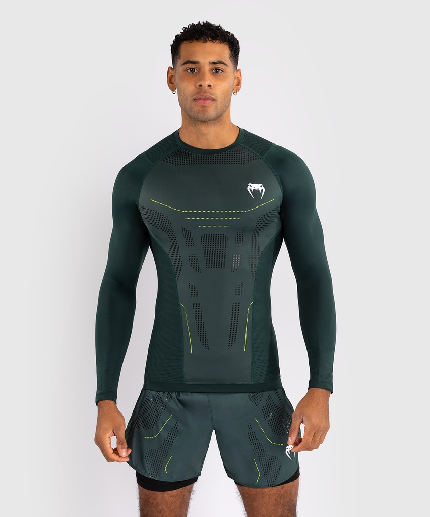 Venum Rash Guard Technical 3.0, Wald-Grün 2