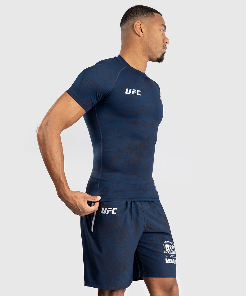 Venum Rash Guard UFC Fight Week Performance, Dunkelblau 4