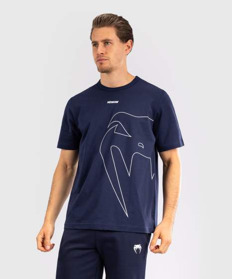 Venum T-Shirt Giant Connect, Dunkelblau 4