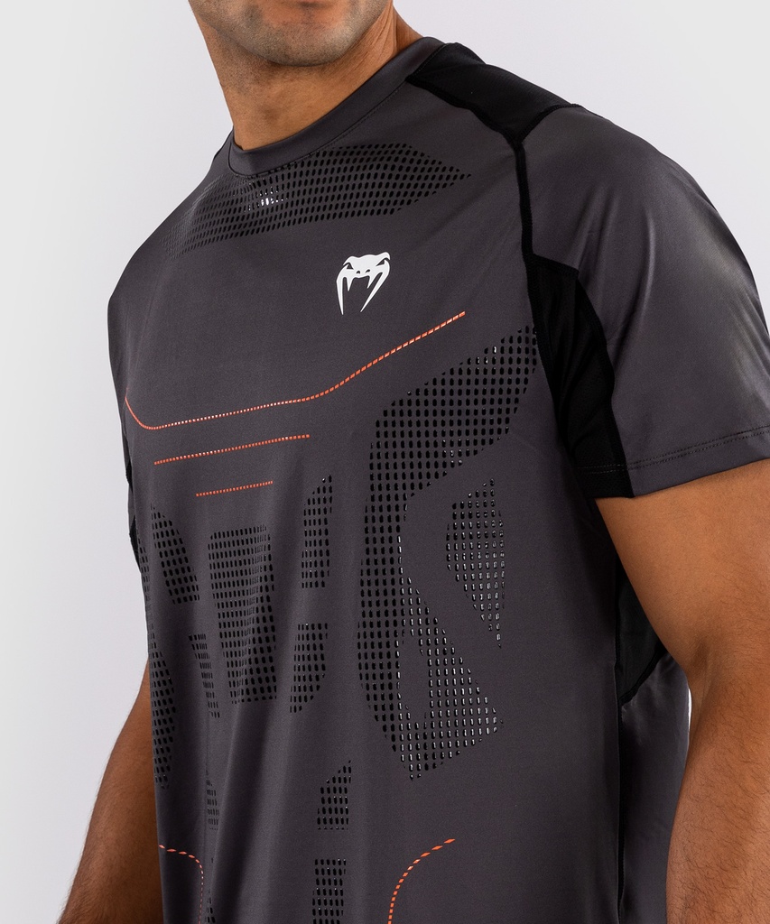 Venum T-Shirt Technical 3.0 Dry-Tech, Graphit-Schwarz 4