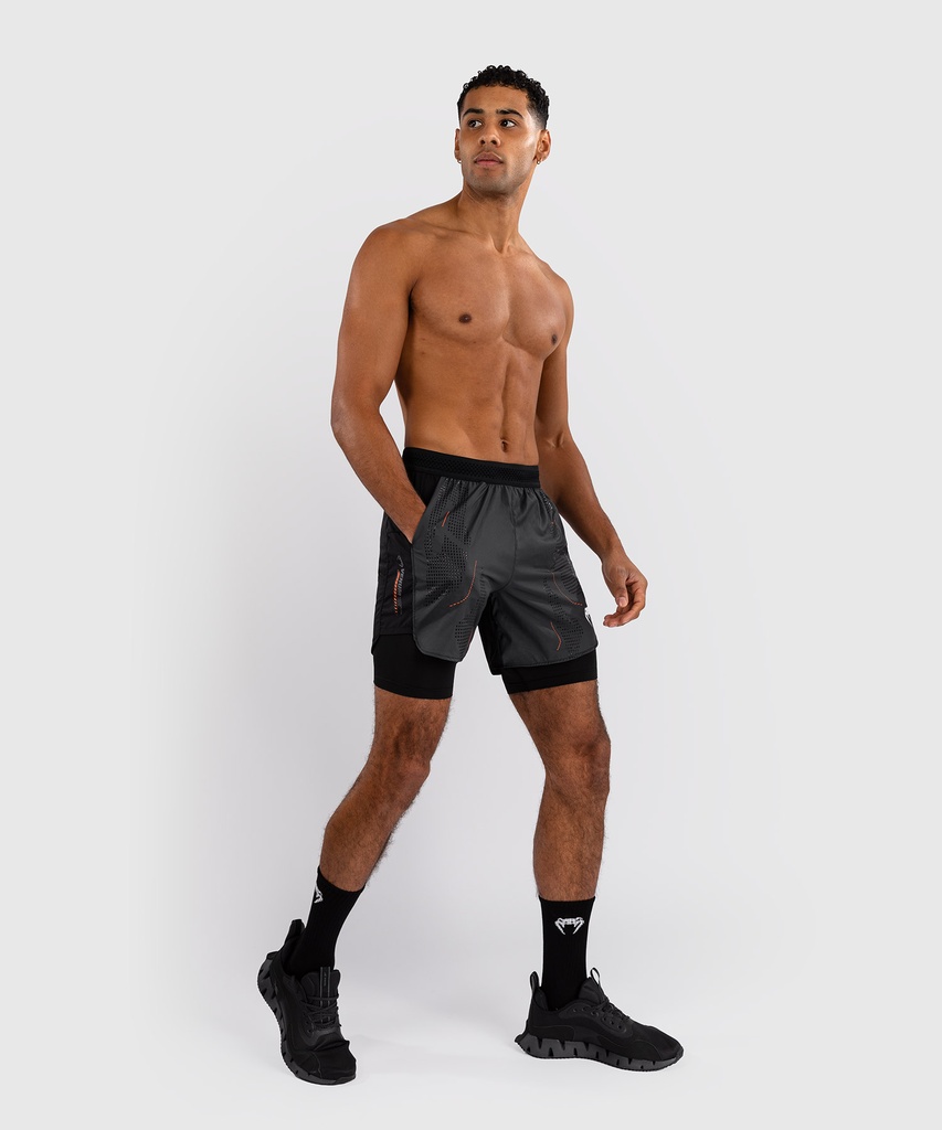 Venum Training Shorts Technical 3.0, Graphit-Schwarz 4