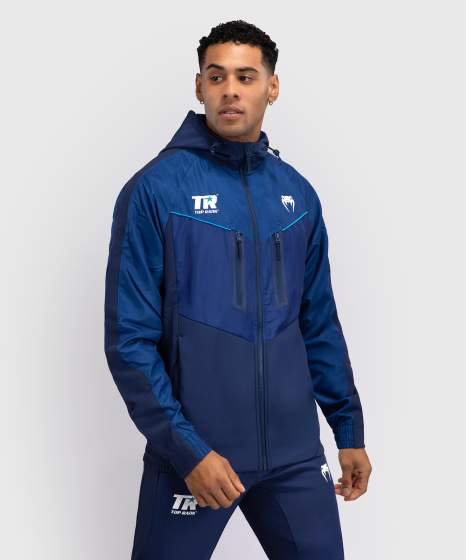 Venum Zip Hoodie X Top Rank, Blau 2