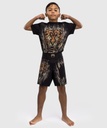 Venum Fight Shorts Tiger Kids, Schwarz-Orange