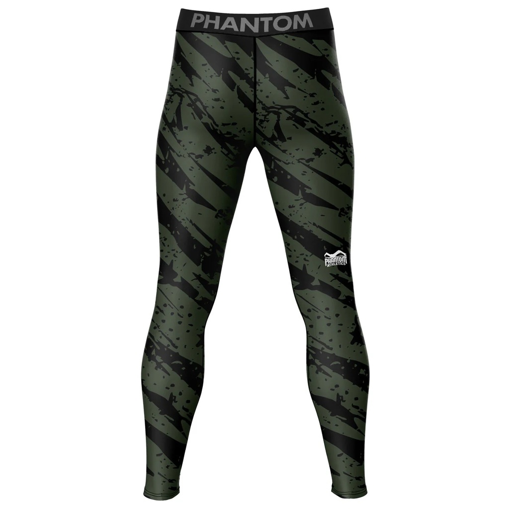 Phantom Compression Pants Camo Tiger, Grün 2