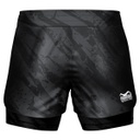 Phantom Fight Shorts Fusion 2in1 Camo Tiger, Schwarz-Grau 2