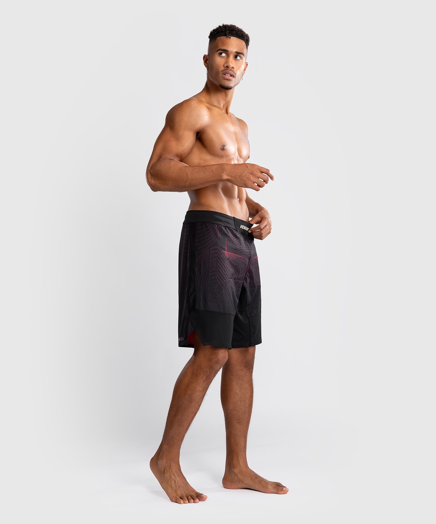 Venum Fight Shorts G-Fit Air, Schwarz-Rot 2